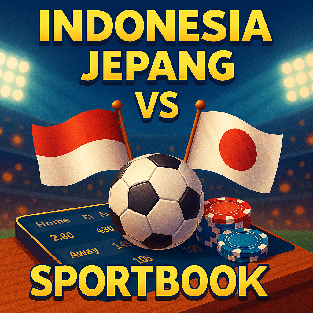 taruhan bola, indonesia vs jepang, odds sportbook, prediksi bola 10 juni, taruhan asian handicap, over under, bt, hqtoto805